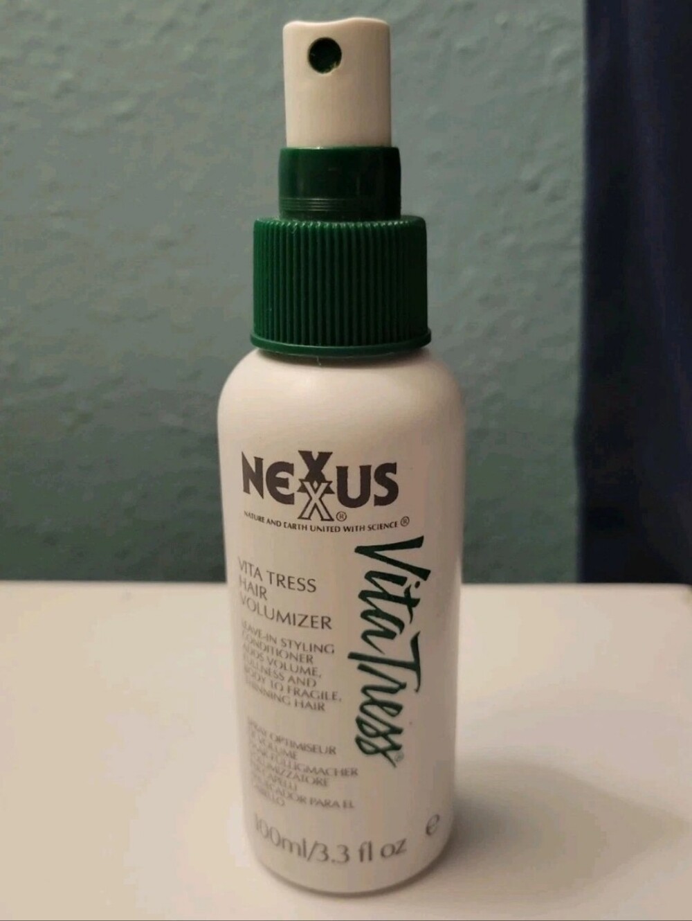 Y2k Nexxus Vita Tress Hair Volumizer Thinning Hair Retired Leave In 3.3 Oz